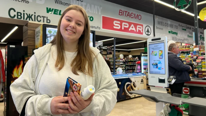 У Луцьку в магазині SPAR організували свято покупця