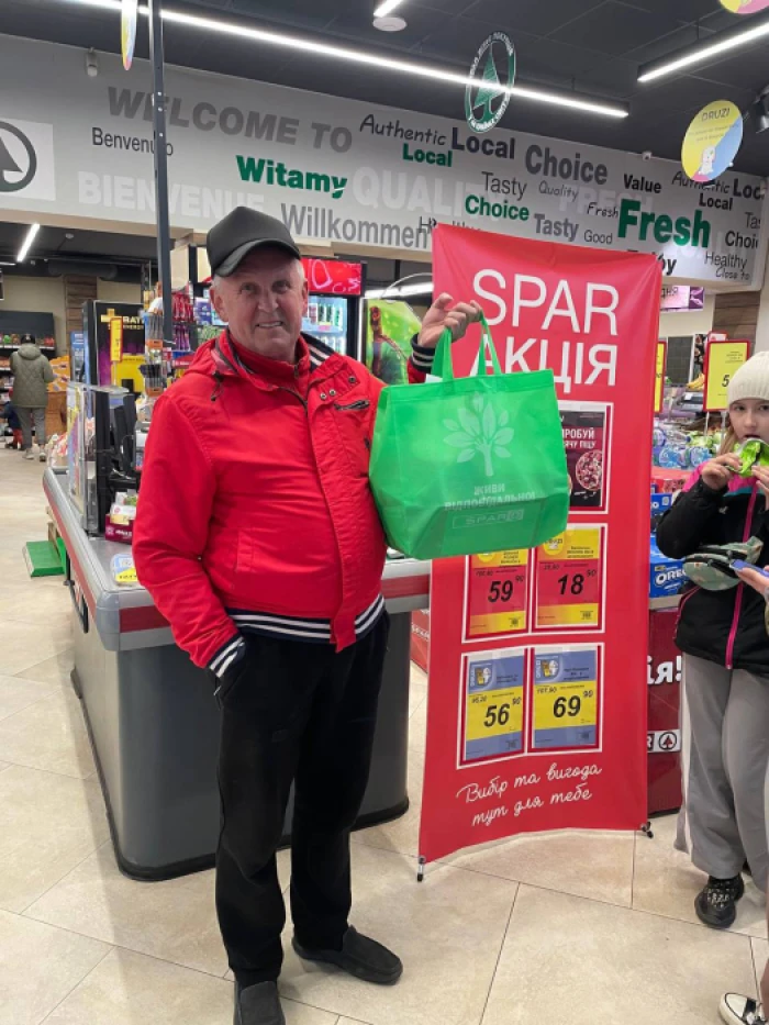 У Луцьку в магазині SPAR організували свято покупця