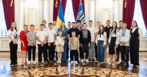 Школяр з Волині отримав відзнаку від Президента України