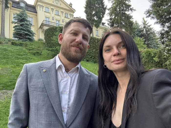 Олексій Кушнєр та Ольга Валянік. Фото з фейсбук-сторінки