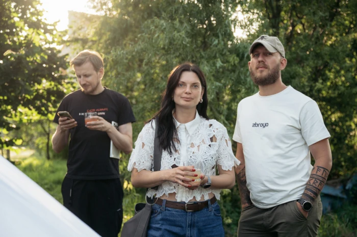 Ольга Валянік та Олексій Кушнєр. Фото Миколи Цимбалюка Ольга Валянік та Олексій Кушнєр. Фото Миколи Цимбалюка