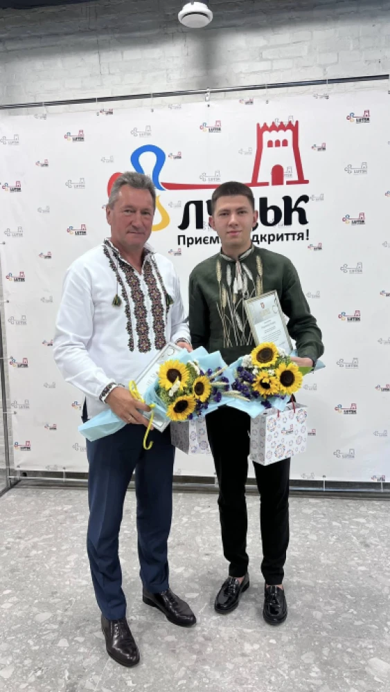Анатолій Цьось та Роман Миронюк. Фото з фейсбук-сторінки