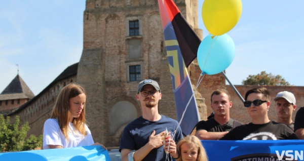 У Луцьку зустріли Андрія Русенка, який був у російському полоні понад три роки