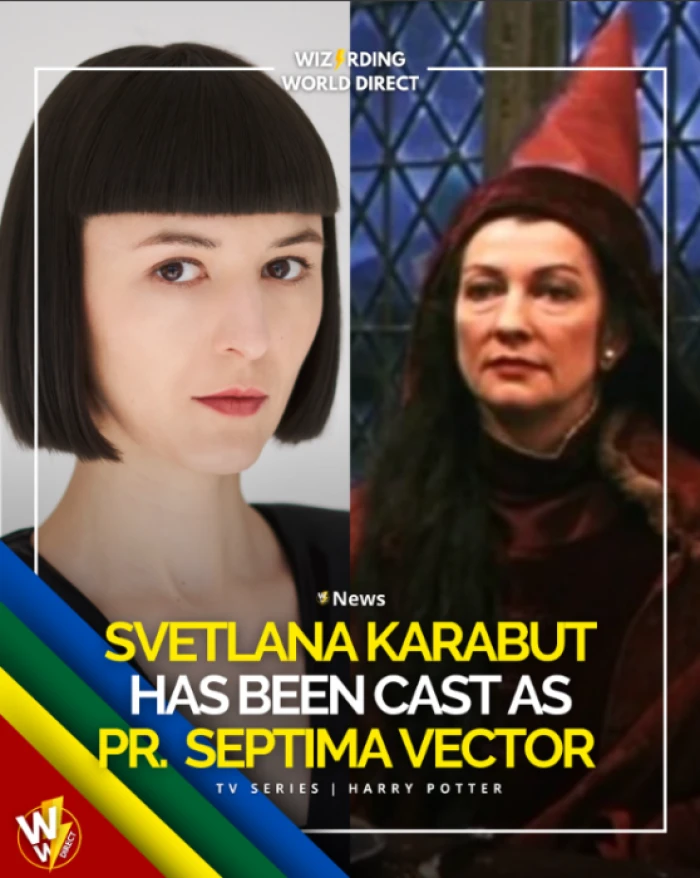 Українська акторка отримала роль у серіалі про Гаррі Поттера. Фото: instagram @wizardingworlddirect
