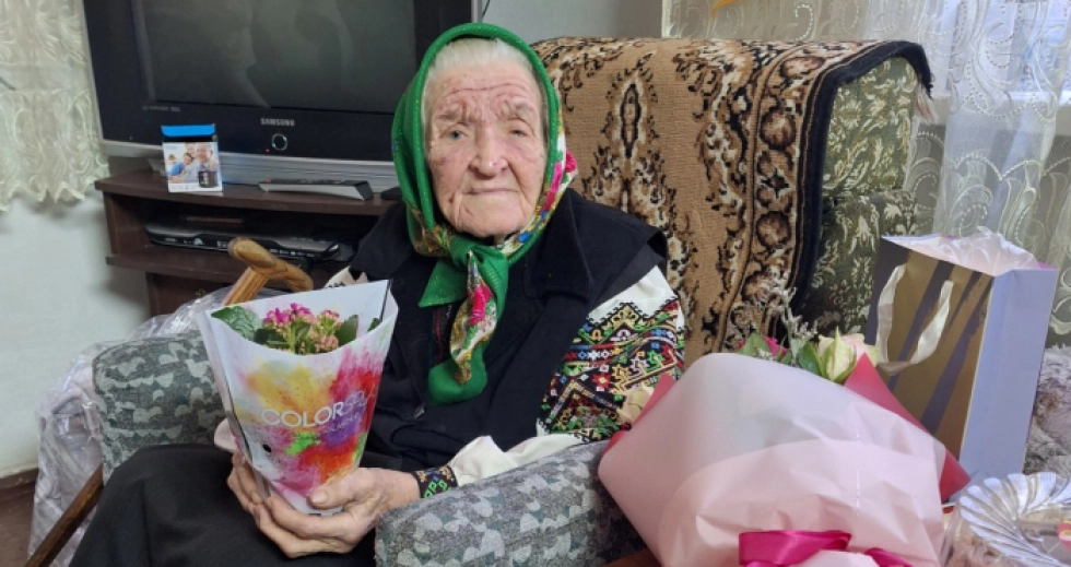 Мешканка Волині відзначила 100-річний ювілей