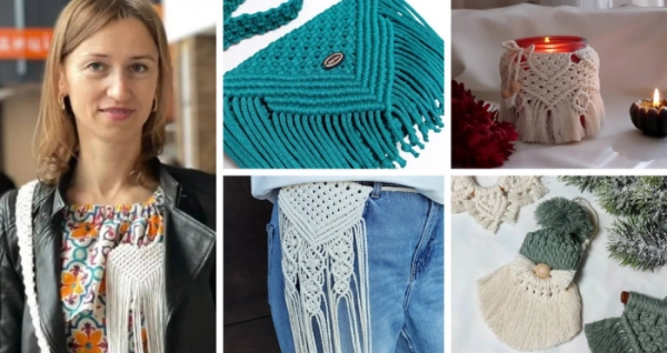 Красиве: дивовижні вироби-макраме ручної роботи від Валентини Шаранди