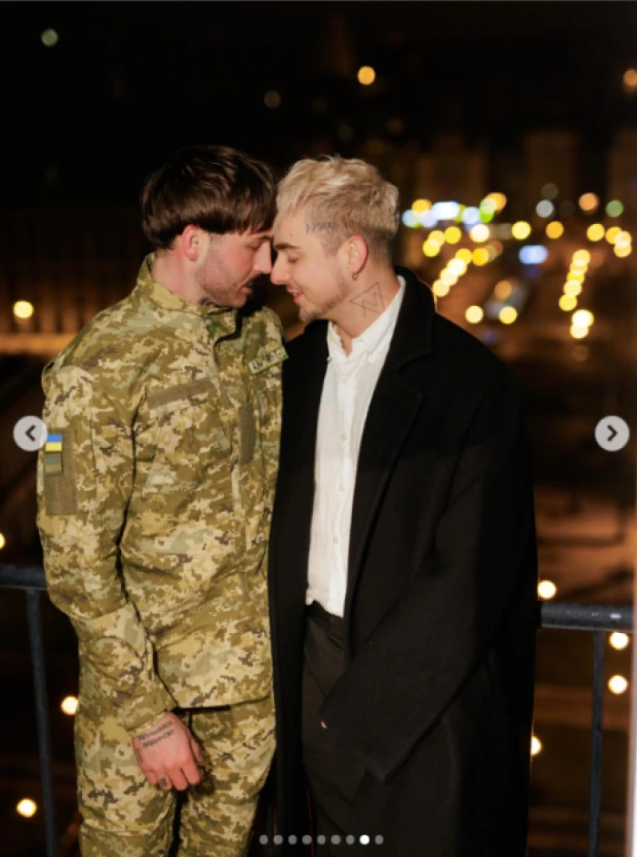 Melovin отримав пропозицію руки і серця від нареченого-військового. Фото: instagram @melovin_official