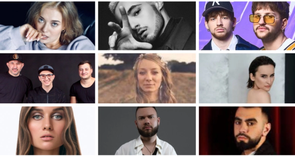 Playlist: якими хітами відомі учасники Націвідбору на Євробачення 2026