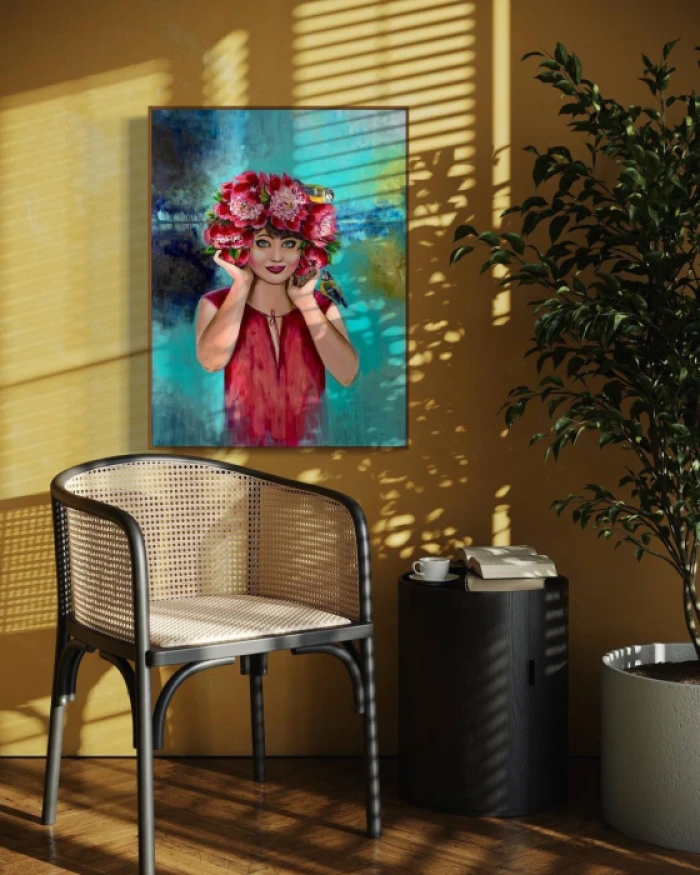 Серія картин «Квінтесенція жіночності» Алли Харчук. Фото з фейсбук-сторінки художниці