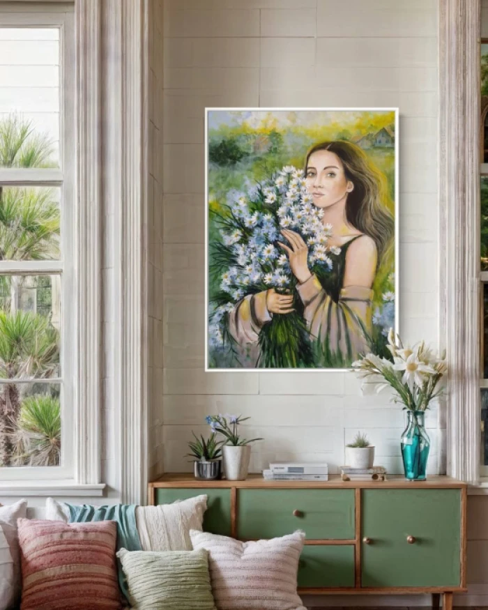 Серія картин «Квінтесенція жіночності» Алли Харчук. Фото з фейсбук-сторінки художниці