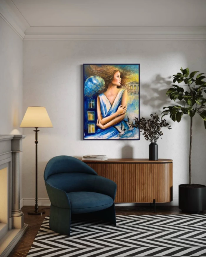 Серія картин «Квінтесенція жіночності» Алли Харчук. Фото з фейсбук-сторінки художниці