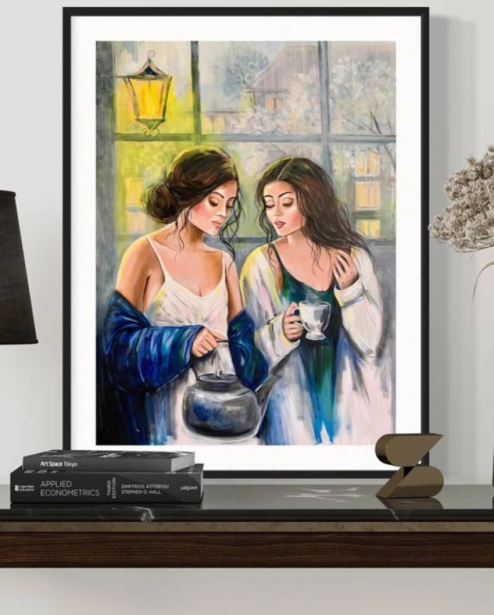 Серія картин «Квінтесенція жіночності» Алли Харчук. Фото з фейсбук-сторінки художниці