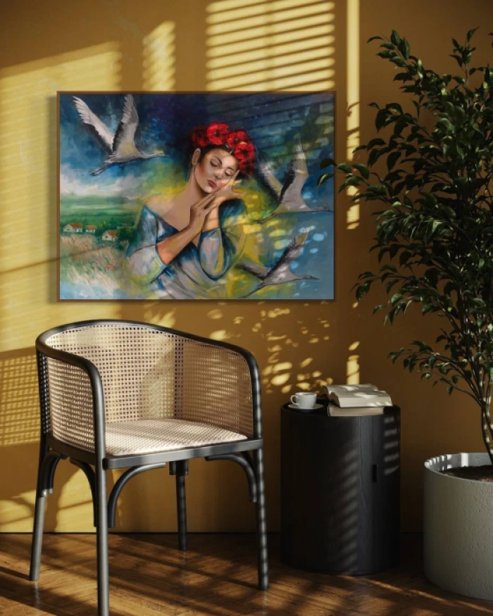 Серія картин «Квінтесенція жіночності» Алли Харчук. Фото з фейсбук-сторінки художниці