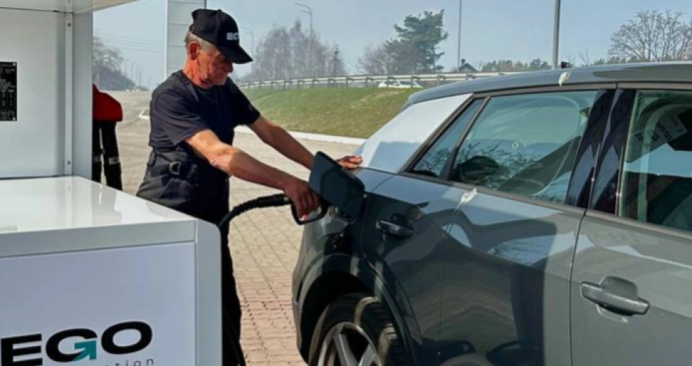 EGO розширює мережу на трасах: першу АЗС відкрили на маршруті Київ–Чоп