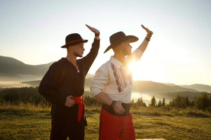 Vlad Darwin та Сергій Лазановський презентували трек «Трембіта знає». Фотографка: Леся Гуровська
