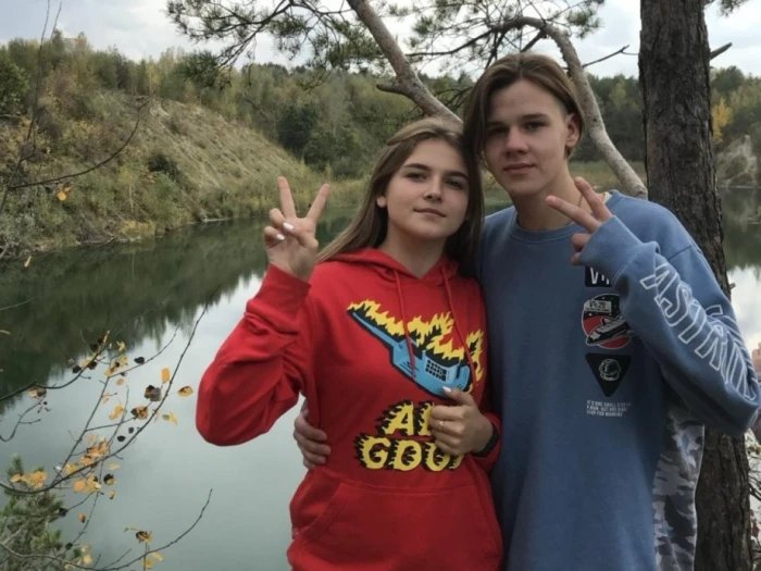 Ангеліна та Михайло. Фото з архіву дівчини