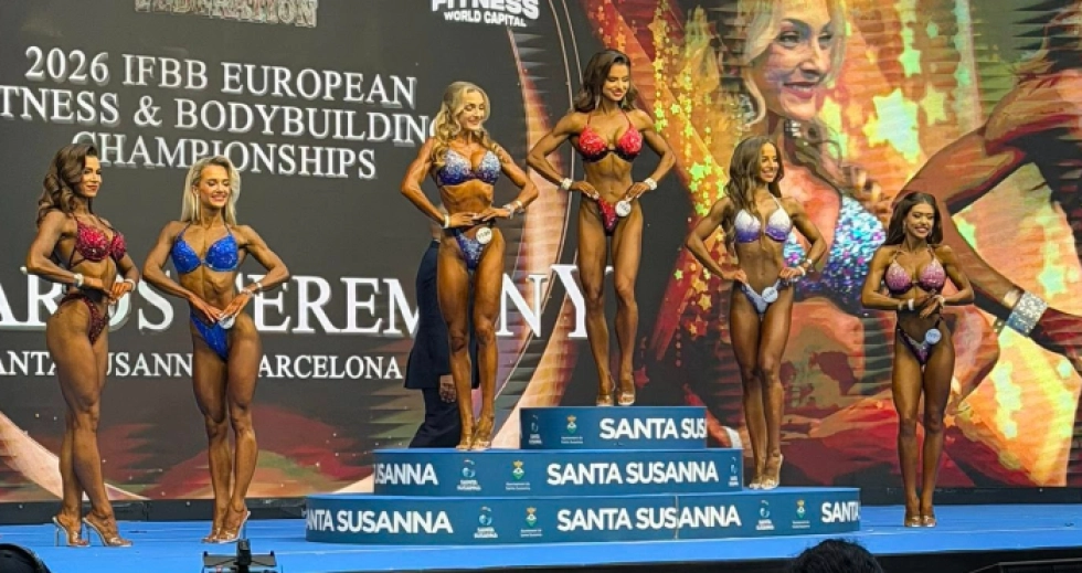 Лучанки здобули нагороди на чемпіонаті Європи з бодібілдингу