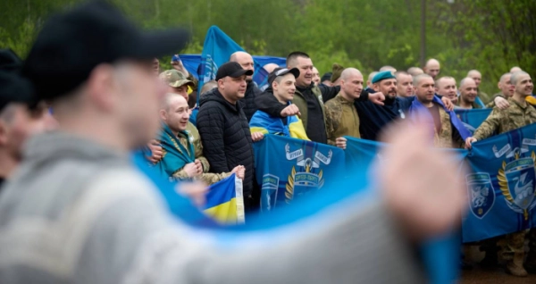 З російського полону повернулися п’ятеро захисників із Волині
