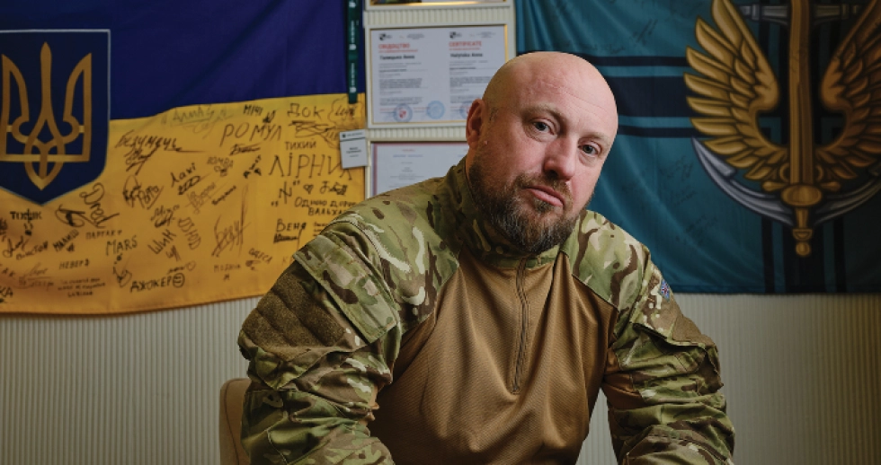 Волинянин став героєм фотопроєкту «Ветерани та ветеранки на публічній службі»