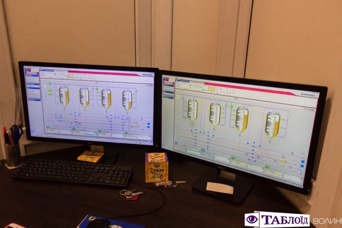 Процес виготовлення пива майже повністю автоматизований