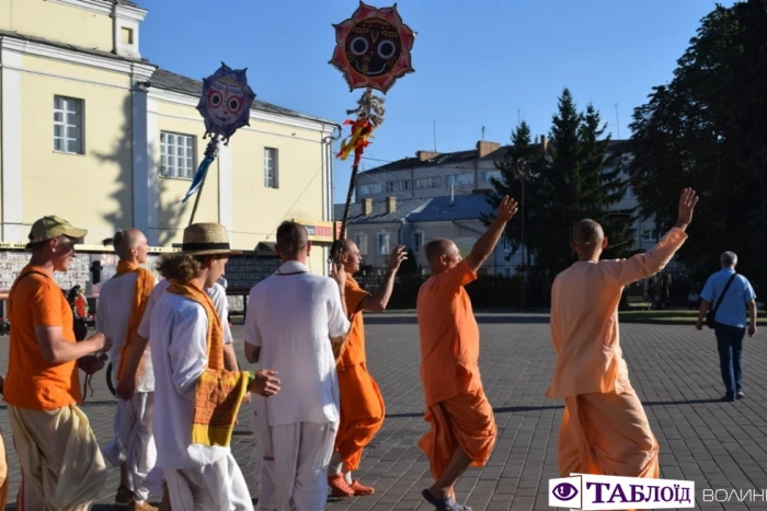 ведична хода «Харінама» у Луцьку