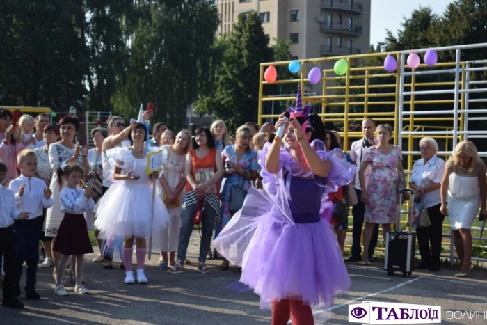 як розважали першокласників у волинській гімназії № 21