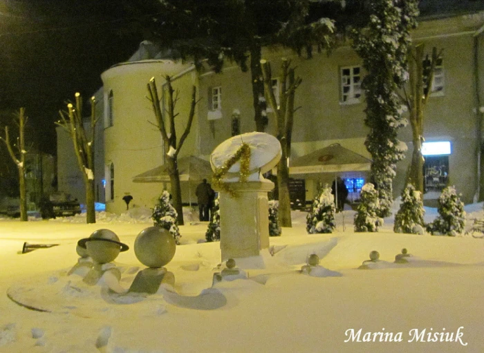 Засніжений Луцьк