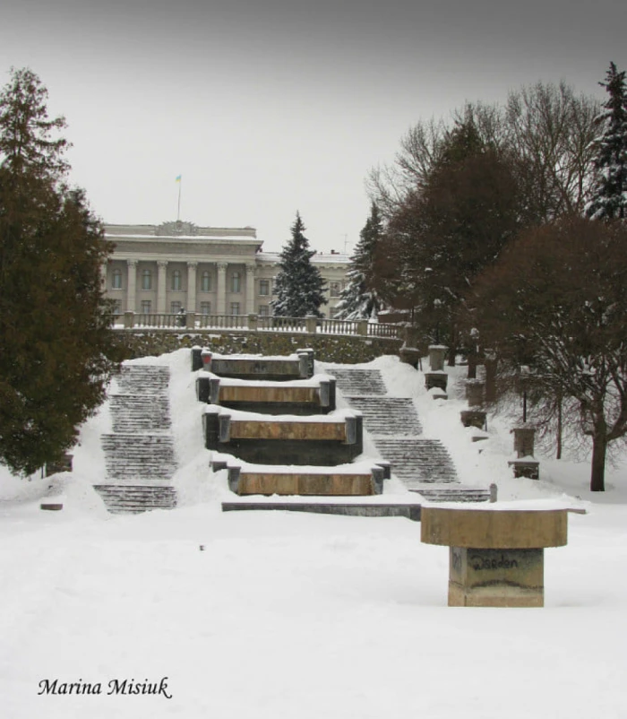 Засніжений Луцьк