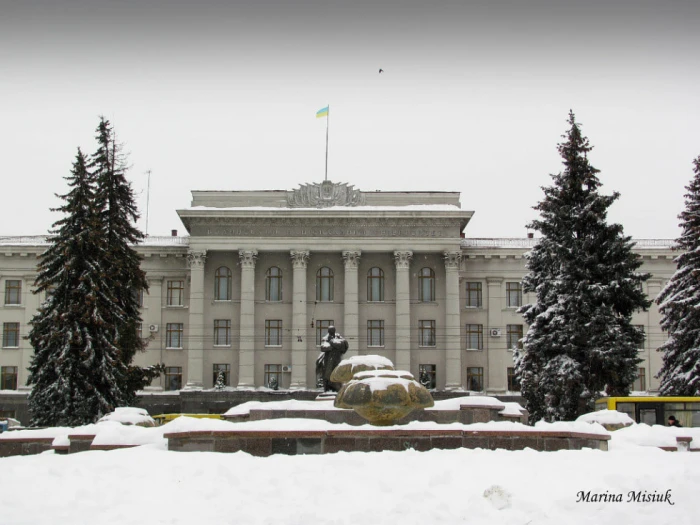 Засніжений Луцьк