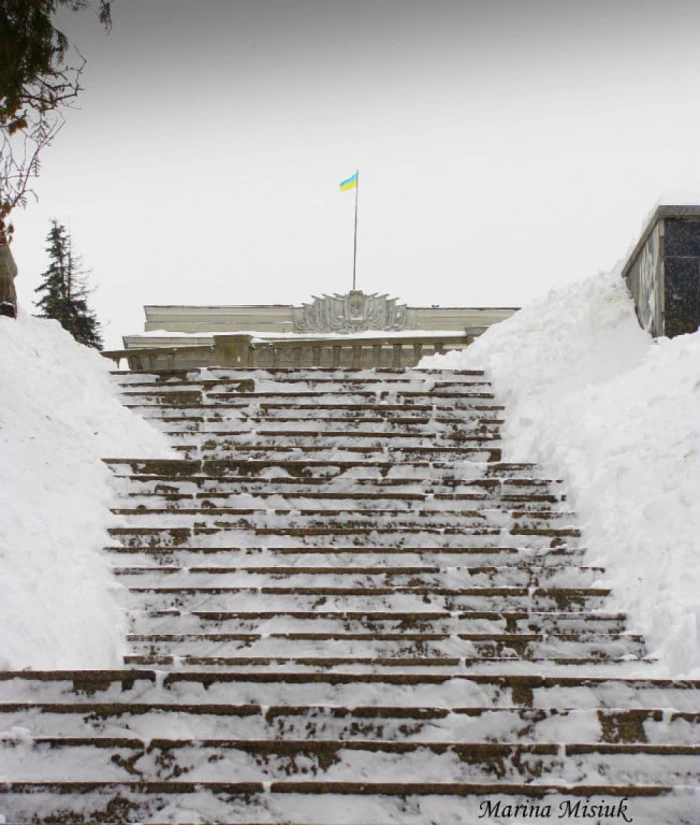 Засніжений Луцьк