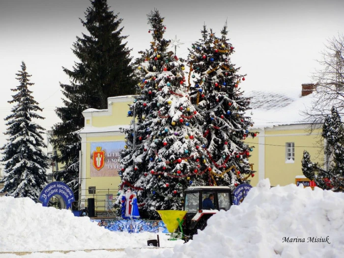 Засніжений Луцьк