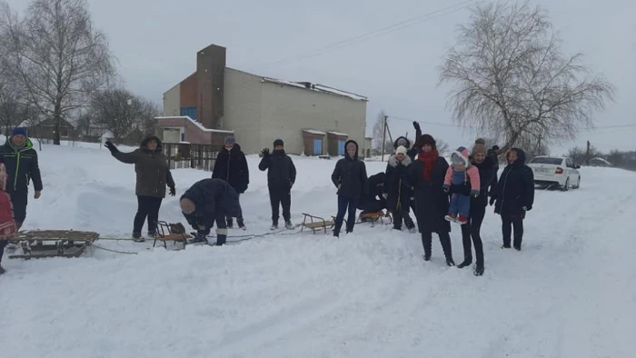 Зимова гулянка у Лемешеві