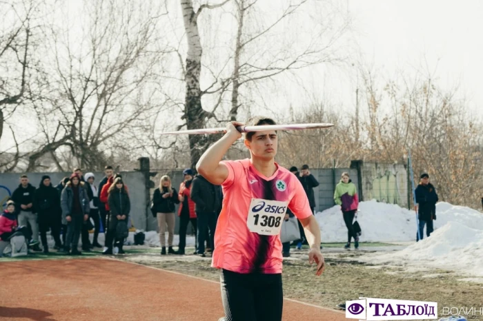 имовий чемпіонат України з легкоатлетичних метань у Луцьку