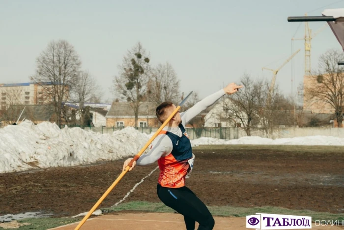 имовий чемпіонат України з легкоатлетичних метань у Луцьку