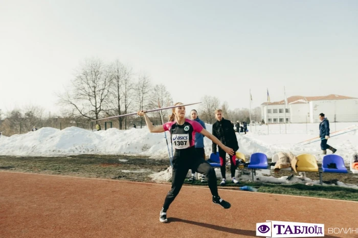 имовий чемпіонат України з легкоатлетичних метань у Луцьку