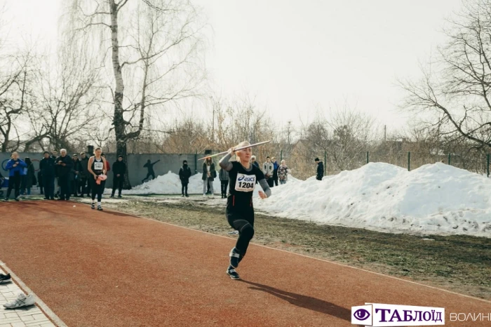 имовий чемпіонат України з легкоатлетичних метань у Луцьку