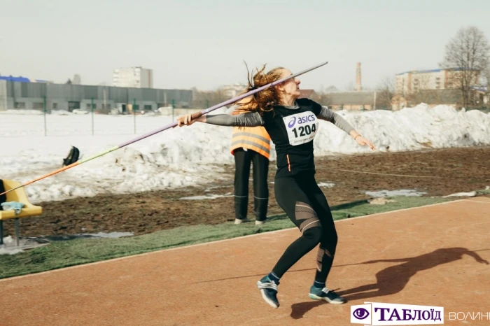 имовий чемпіонат України з легкоатлетичних метань у Луцьку