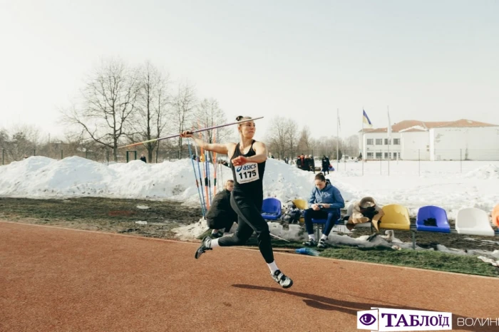 имовий чемпіонат України з легкоатлетичних метань у Луцьку