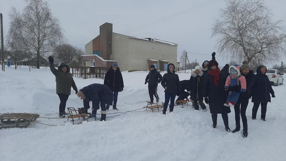 Зимова гулянка у Лемешеві