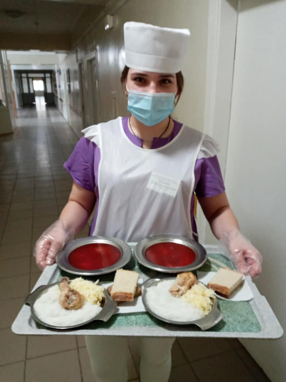 Святковий обід у луцькій лікарні