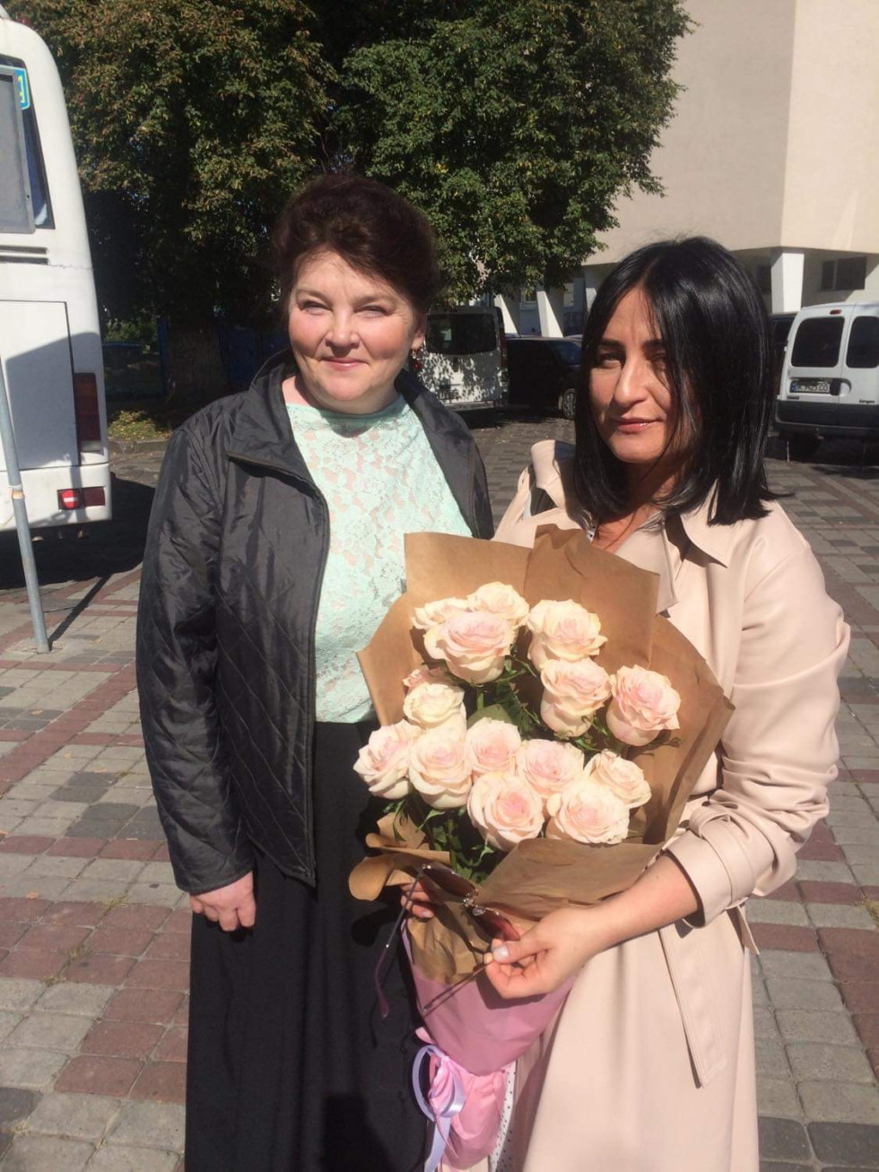 Галина Конах з мамою Валентиною