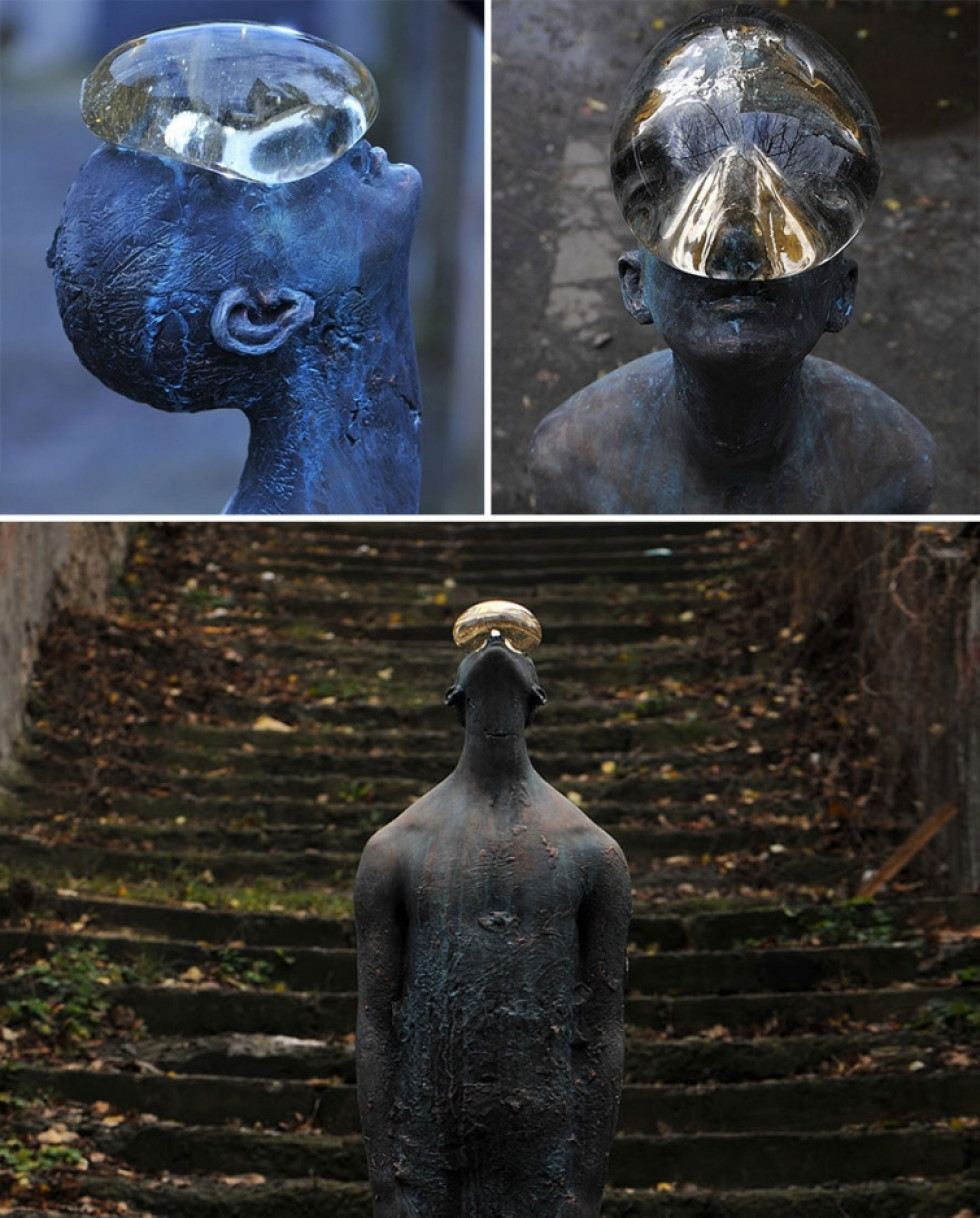 Скульптура Назара Білика “Дощ”, Україна