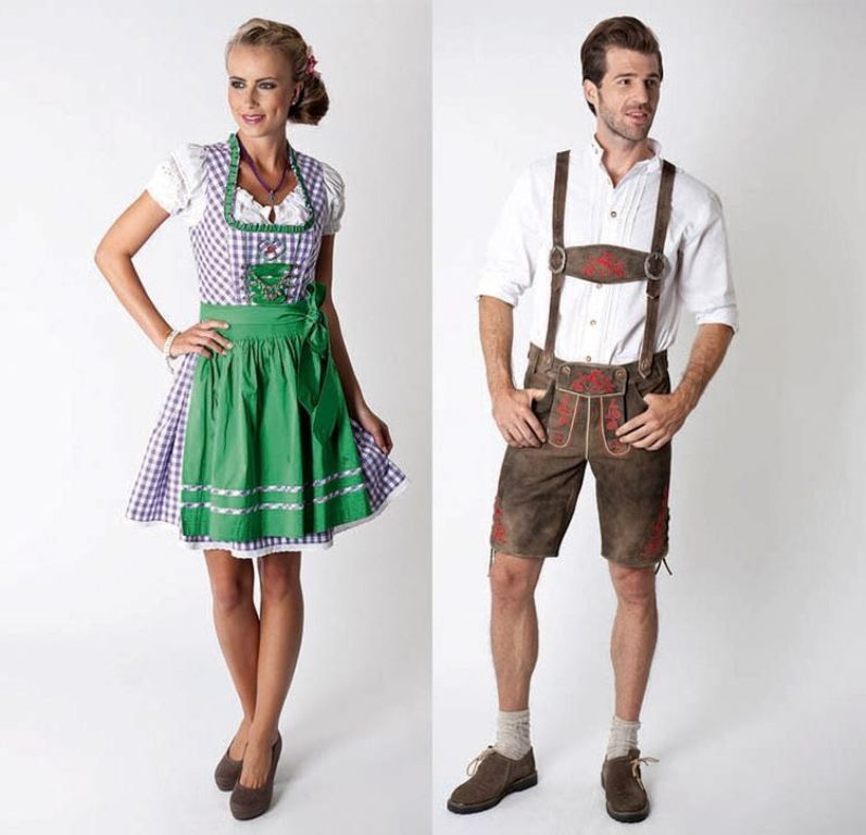 Народные немецкие костюмы